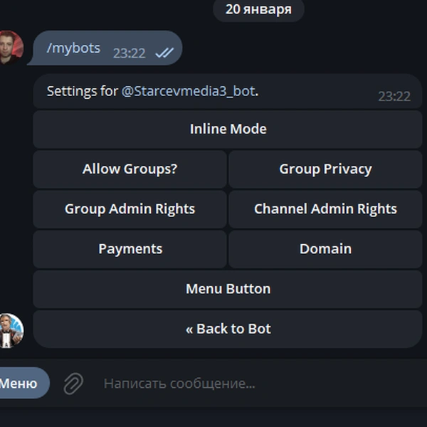 Модуль #35 Отправка заявок в Telegram + создание бота из категории  фото-4